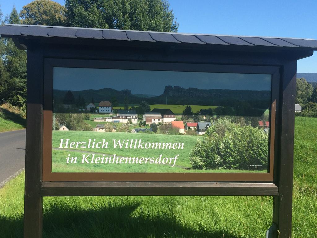 Ferienwohnung Guerth Kleinhennersdorf Dış mekan fotoğraf